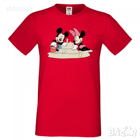 Мъжка тениска Mickey & Minnie 4 Подарък,Изненада,Рожден ден, снимка 9 - Тениски - 36575522