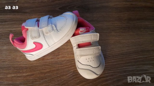 Nike just do it- оригинални кожени маратонки 21 номер , снимка 2 - Детски маратонки - 33516838