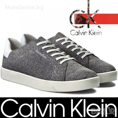 ПРОМО 🍊 CALVIN KLEIN 🍊 Дамски спортни обувки PALE BLACK № 37-38-39-40 нови с кутия, снимка 10 - Кецове - 26668743