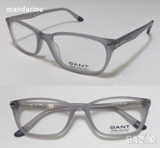 ПРОМО 🍊 GANT 🍊 Мъжки рамки за очила в сиво GREY EYEWEAR нови с кутия, снимка 8 - Слънчеви и диоптрични очила - 28372606