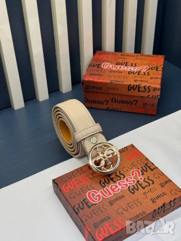 колани от естествена кожа в кутия guess , снимка 9 - Колани - 50640246