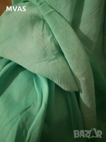Нова лятна светло зелена рокля М 38 размер, снимка 5 - Рокли - 32623245