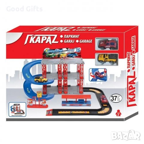 Гараж на 3 нива и 2 коли , 37 части, снимка 2 - Коли, камиони, мотори, писти - 39174037