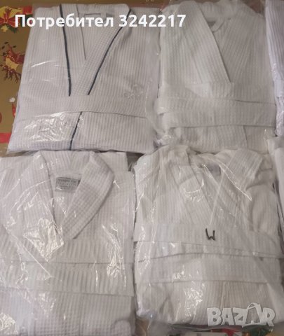 Вафлени памучни халати от S do 3 XXL, снимка 13 - Хавлиени кърпи - 39233434