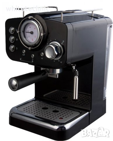 ••НОВО•• Кафемашина 501R Мощност 1100 W, 15 бара, Червена🛒, снимка 2 - Кафемашини - 27653849