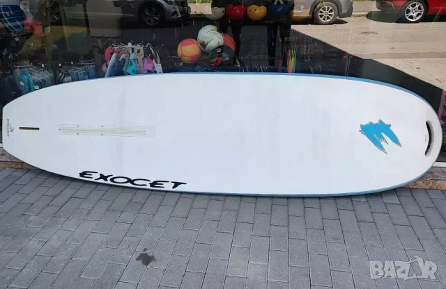 Употребявана уиндсърф дъска Exocet Link 220L с шверт, снимка 3 - Водни спортове - 52297553
