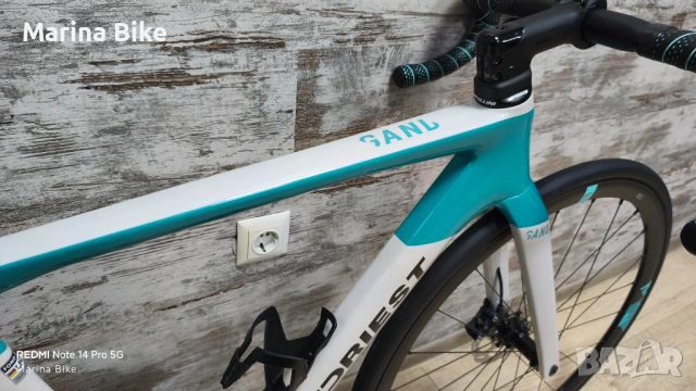 Карбонов шосеен велосипед Fondriest Gand Disc Ultegra Fulcrum Racing | 52, снимка 7 - Велосипеди - 53482446