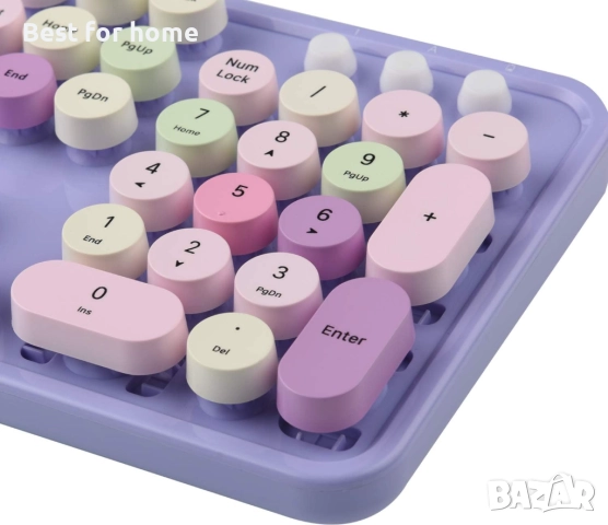 Комплект от компютърна клавиатура и мишка- безжични, снимка 4 - Клавиатури и мишки - 51934182