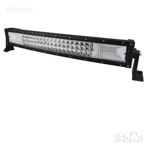 Мощен LED фар за автомобил подходящ за офроуд приключения LED BAR7 (324W, 53CM), снимка 3 - Лед осветление - 52283851