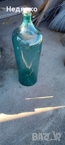 Най-голямото старо шише,синьо стъкло