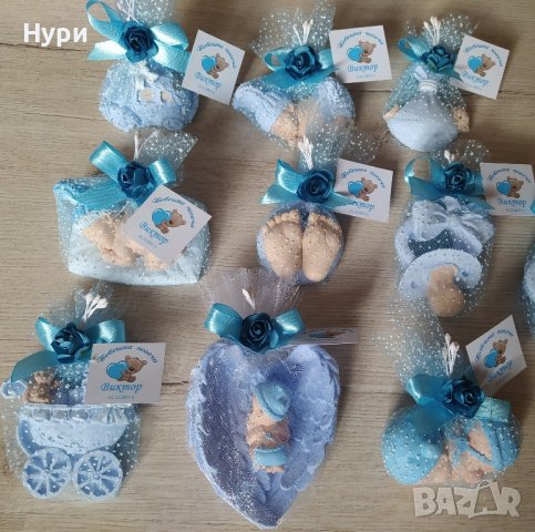Подаръчета за гости за погача, кръщене, рожден ден, снимка 7 - Подаръци за кръщене - 44101380