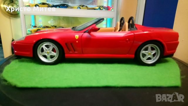 Ferrari 550 Barchetta Pininfarina Hot wheels 1:18 , снимка 2 - Колекции - 26553054