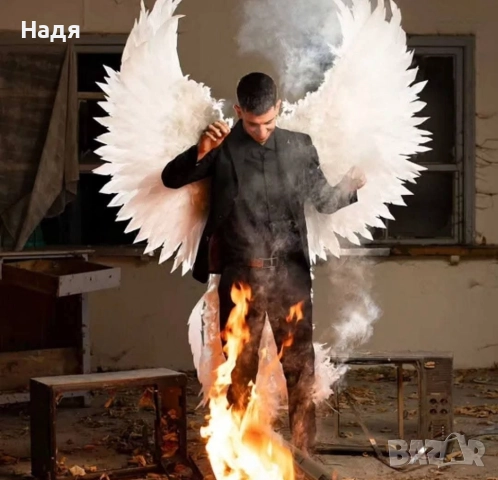 Ангелски крила за декор,фотосесия,парти,танци, снимка 4 - Други - 52116619