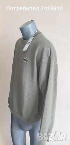Lacoste Loose Fit Cotton Mens Size 4 - M НОВО! ОРИГИНАЛ! Мъжка Блуза!, снимка 8 - Блузи - 53594850