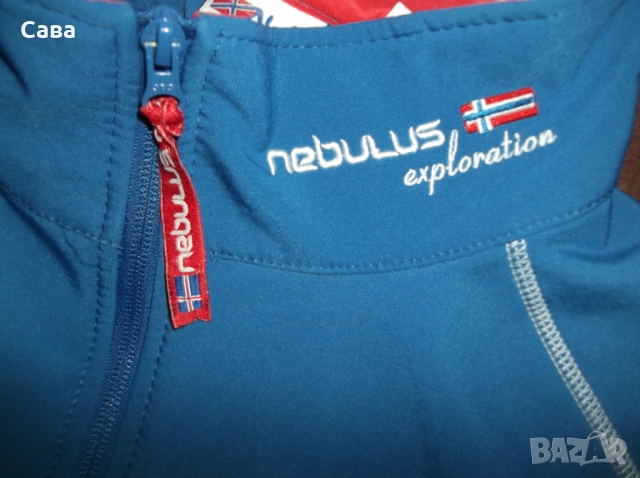 Софтшели NEBULUS  мъжки-С,Л и ХЛ /черен,син,червен/, снимка 13 - Спортни дрехи, екипи - 52567162