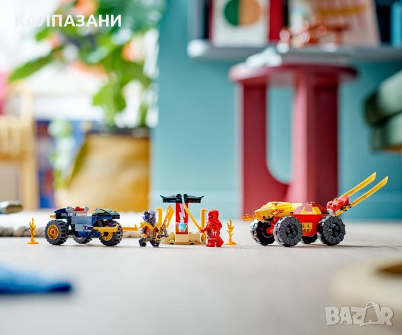 LEGO® NINJAGO® 71789 - Битката между Кай и Рас, снимка 8 - Конструктори - 43581876