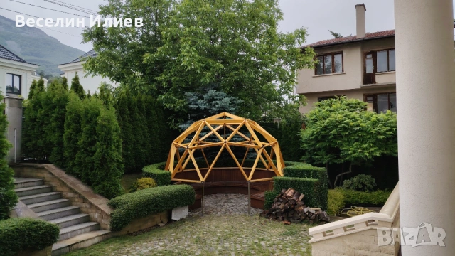 Tiny Domes: Геодезически Куполи за Глемпинг, Студио или Офис в Двора, снимка 16 - Други - 41140910