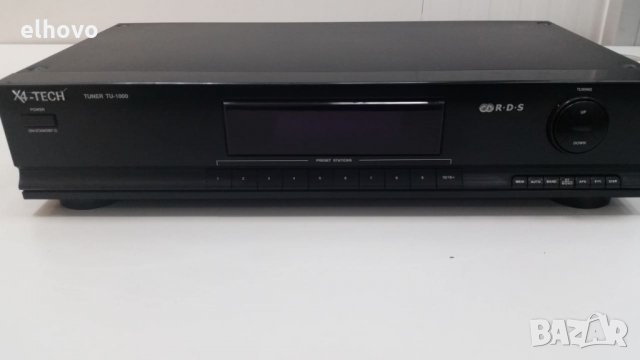 Стерео тунер X4-TECH TU 1000, снимка 6 - Ресийвъри, усилватели, смесителни пултове - 27136261