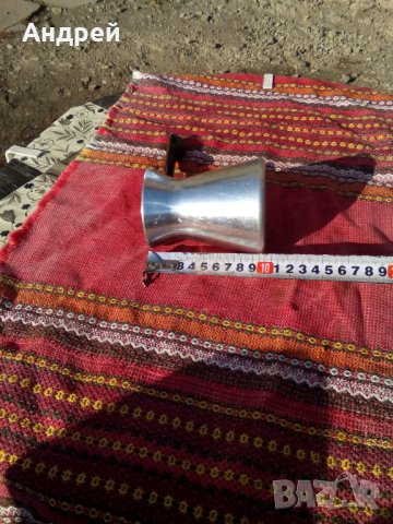 Старо алуминиево джезве #5, снимка 6 - Други ценни предмети - 27349435