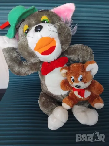 Tom & Jerry голяма играчка Том и Джери - котка и мишка, снимка 2 - Плюшени играчки - 49054853