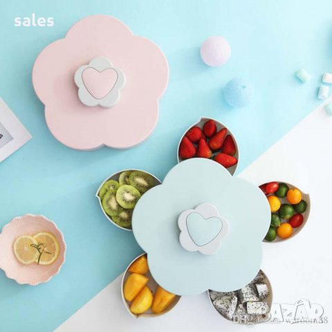 Моделираща и въртяща се кутия за ядки и бонбони, снимка 1