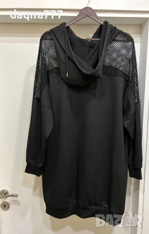 Дамска рокля/ суичър модерна, ежедневна, с качулка, , снимка 5 - Суичъри - 50677675