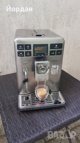 Кафемашина Saeco Exprelia Инокс с БГ Меню. Обслужена! , снимка 9 - Кафемашини - 43645760