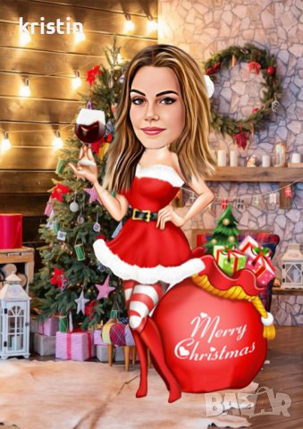 Коледни Карикатури, снимка 3 - Коледни подаръци - 38723719