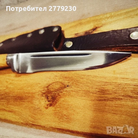 Стар масивен и здрав нож, снимка 3 - Други ценни предмети - 51427164