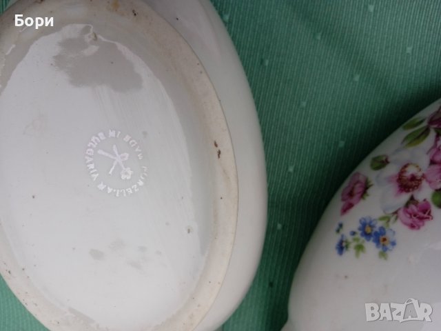 Стар овален порцеланов супник, снимка 9 - Чинии - 36635872