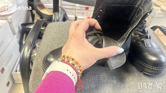 Кубинки, снимка 3 - Дамски боти - 53304462