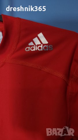 Adidas Techfit Спортна/Блуза Мъжка/S, снимка 2 - Спортни дрехи, екипи - 43180062