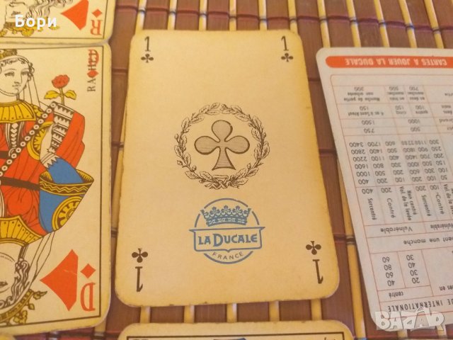 La Ducale 1960  FRANCE, снимка 2 - Карти за игра - 28128152