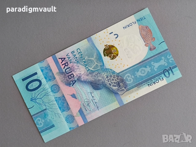 Банкнота - Аруба - 10 флорина UNC | 2019г.