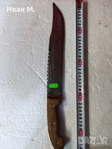 стар голям нож , снимка 3 - Ножове - 53042381
