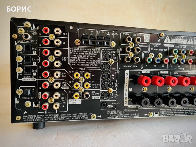 Рисийвър PIONEER VSX-D810S AV Multi-Channel Receiver, снимка 8 - Ресийвъри, усилватели, смесителни пултове - 52642174