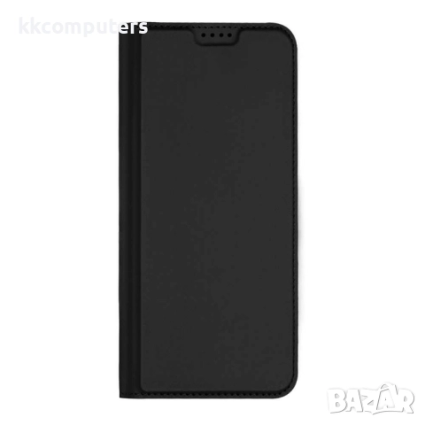 DXU DUCIS Кожен Калъф и Протектор за Samsung Galaxy A17 5G / A17 4G - Държач за Карти и Стойка (Чере, снимка 10 - Калъфи, кейсове - 52200955