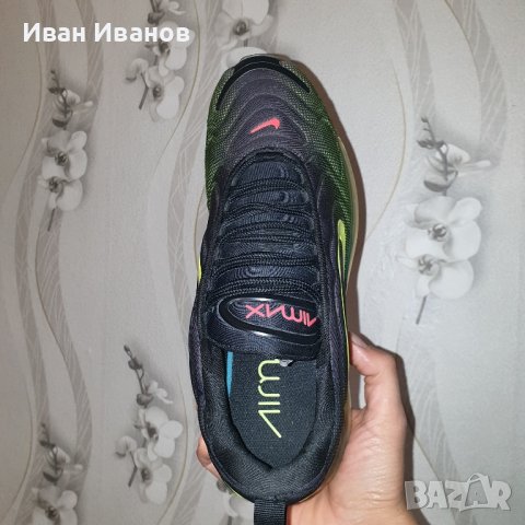 оригинални маратонки  Nike AIR MAX 720  / VOLT  номер 40,5-41, снимка 11 - Маратонки - 37432956