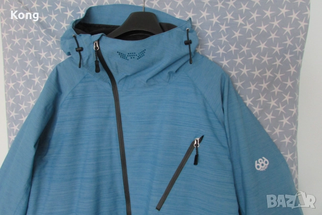 мъжко сноуборд яке 686 GLCR Hydra jacket 20К  Superdry wind Original snowboard, снимка 4 - Зимни спортове - 52612177