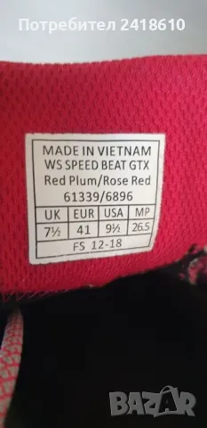 Salewa Speed Beat Gore - Tex  UK 7.5 US 9.5 Womens Sizе 41/26.5см. ОРИГИНАЛ! Дамски спортни обувки!, снимка 12 - Маратонки - 49067940