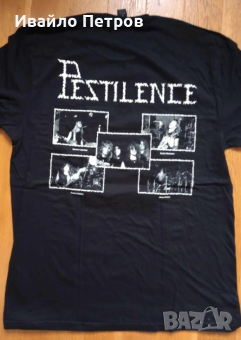 Тениска на Pestilence, снимка 2 - Тениски - 53493646