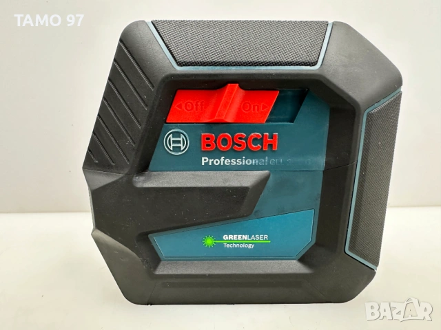 Bosch GLL 2-15 G - Лазерен нивелир със зеле лъч като нов!, снимка 2 - Измервателни инструменти - 53368471