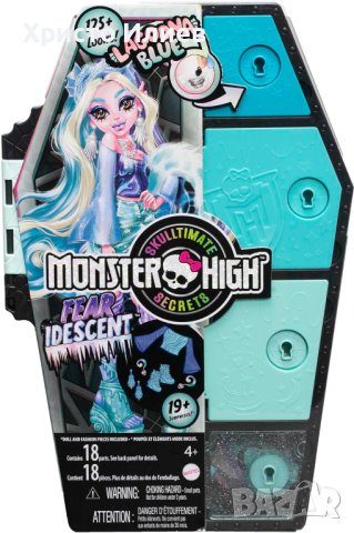 Кукла Monster High Lagoona Blue с гардероб с 15 изненадващи модни аксесоара, снимка 5 - Кукли - 43972365