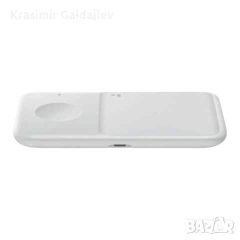 Безжично зарядно устройство Samsung Duo Pack EP-P4300TWEGEU за зареждане на мобилни устройства, смар, снимка 3 - Безжични зарядни - 53121256