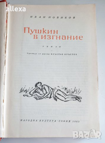 " Пушкин в изгнание ", снимка 2 - Художествена литература - 43360805