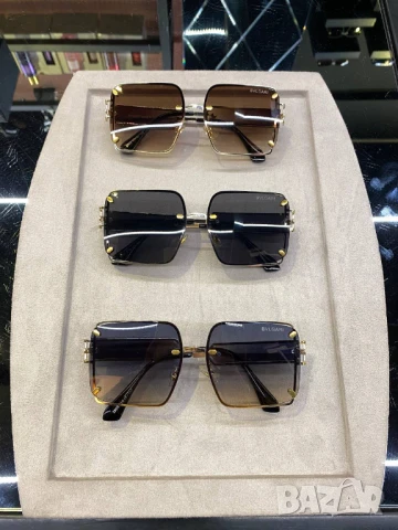 очила с черен обикновен калъф и ув защита bvgari chanel hermes, снимка 2 - Слънчеви и диоптрични очила - 51410512