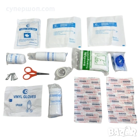 Аптечка комплект за първа медицинска помощ , снимка 2 - Аксесоари и консумативи - 53353294