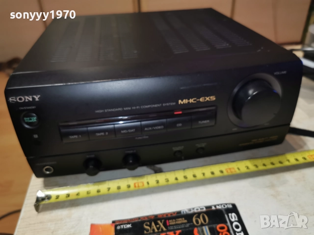 SONY TA-EX5 STEREO AMPLIFIER MADE IN JAPAN 1412252048, снимка 3 - Ресийвъри, усилватели, смесителни пултове - 52794548