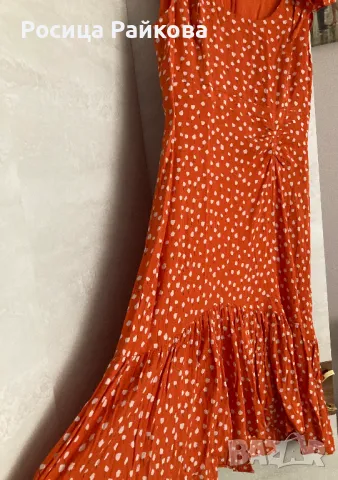 Дълга рокля, 42 размер, снимка 4 - Рокли - 48733669