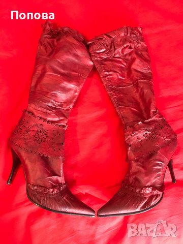 Ботуши, снимка 4 - Дамски ботуши - 36585391